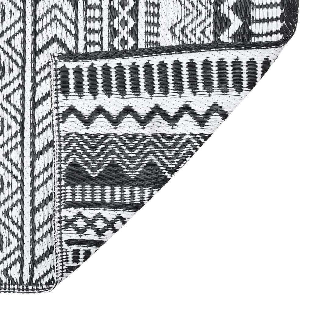 Outdoor Rug Black 80x150 cm PP - vidaXL - Bench Store