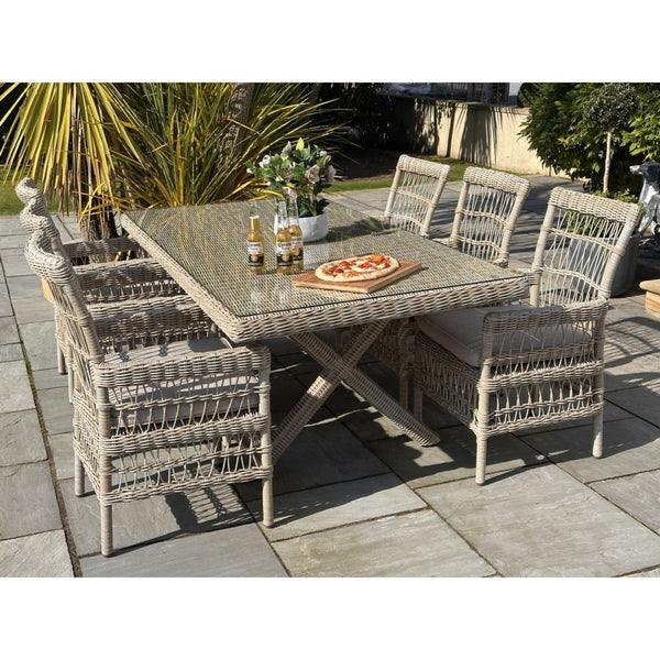 Provence Collection Outdoor 6 Seater Dining Set - Bench Store - Bench Store