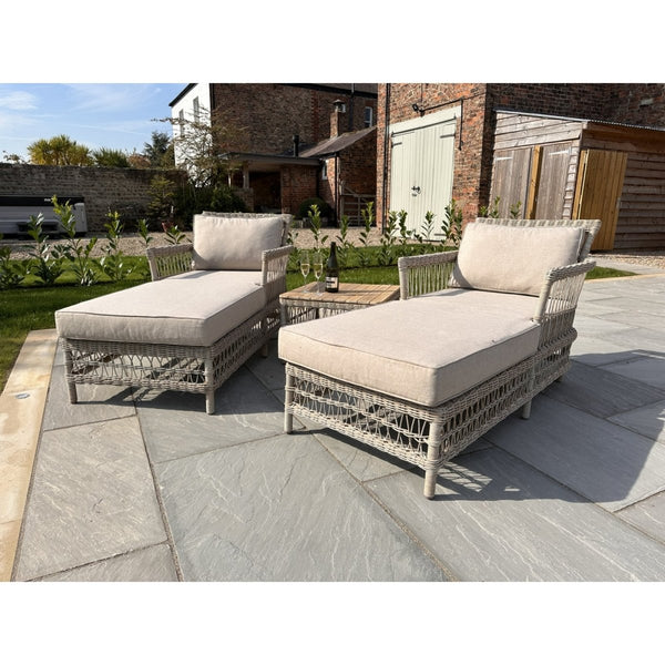Provence Collection Outdoor Sun Lounger Set - Bench Store - Bench Store