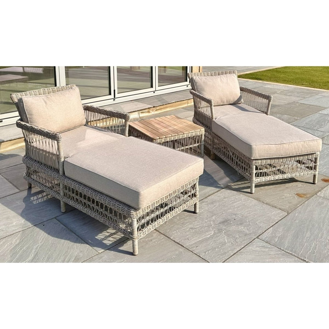 Provence Collection Outdoor Sun Lounger Set - Bench Store - Bench Store
