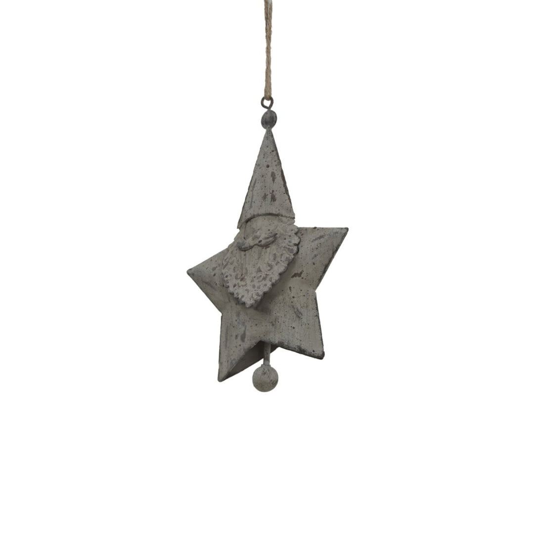 Rustic Hanging Santa Star - Bench Store - Bench Store