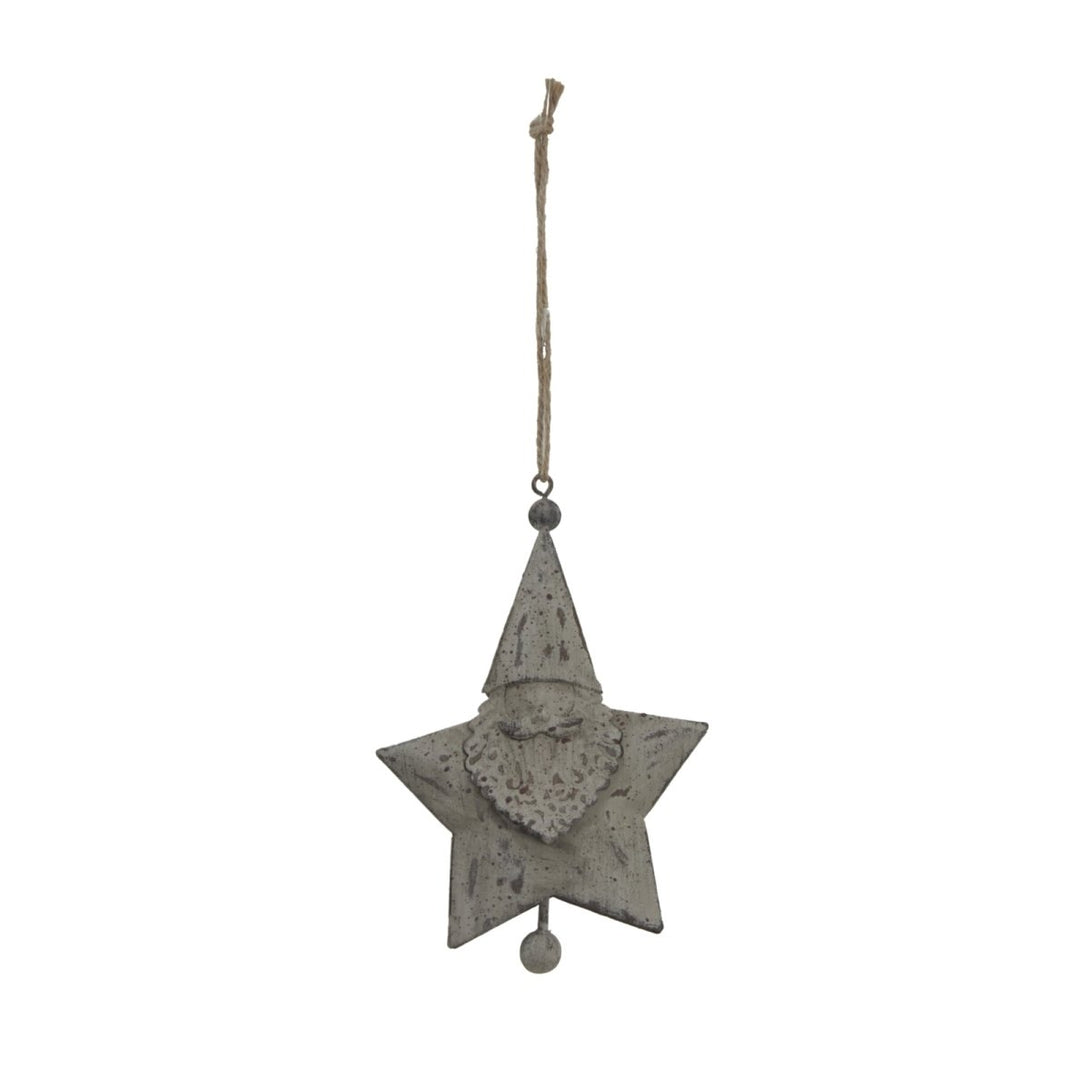 Rustic Hanging Santa Star - Bench Store - Bench Store