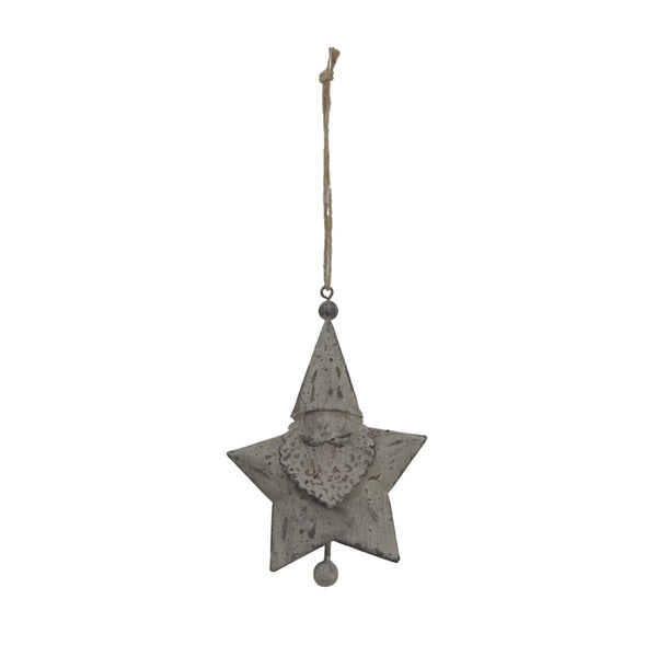 Rustic Hanging Santa Star - Bench Store - Bench Store