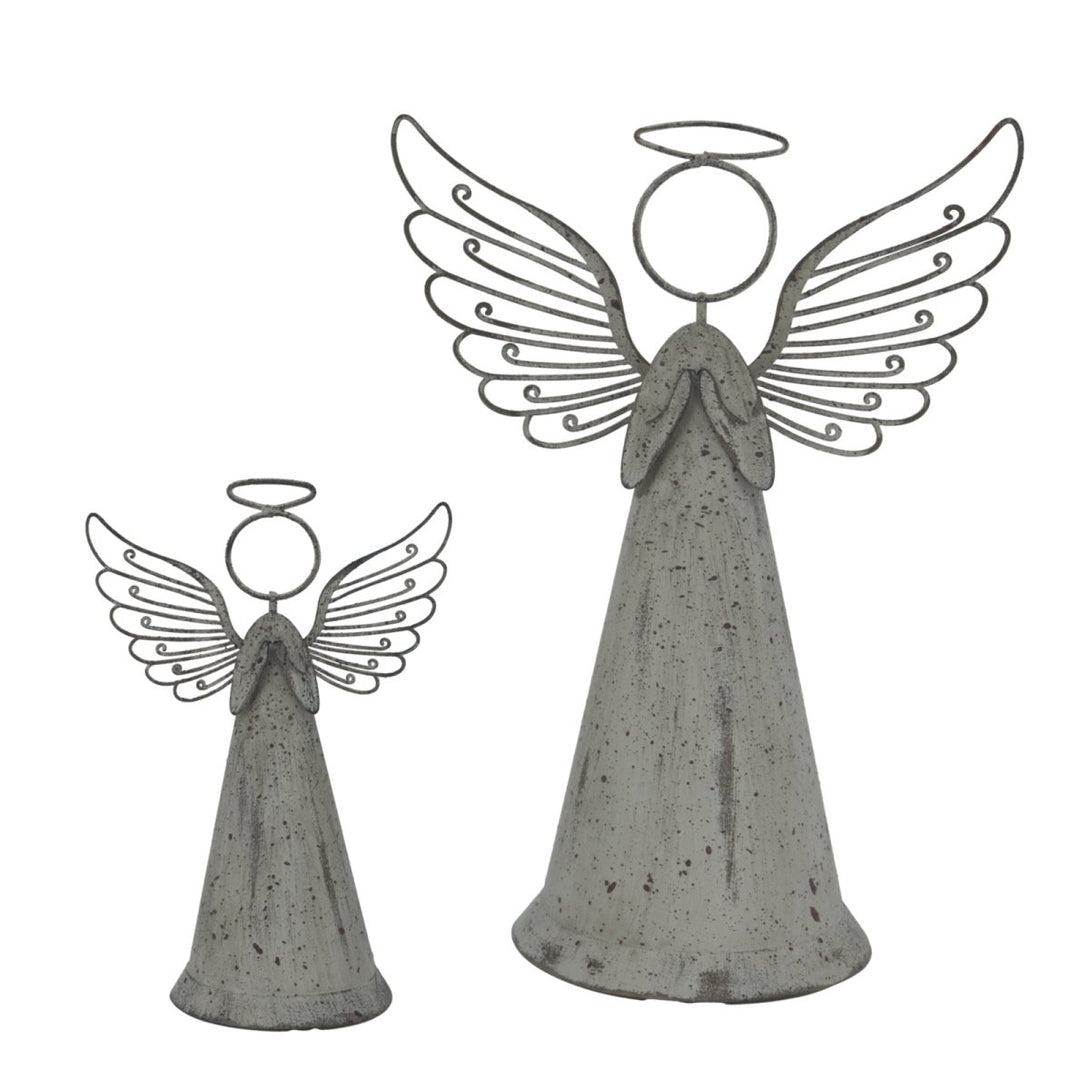 Rustic Metal Standing Angel - Bench Store - Bench Store