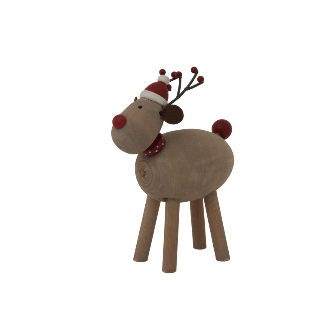 Rustic Rudolf With Hat - Bench Store - Bench Store