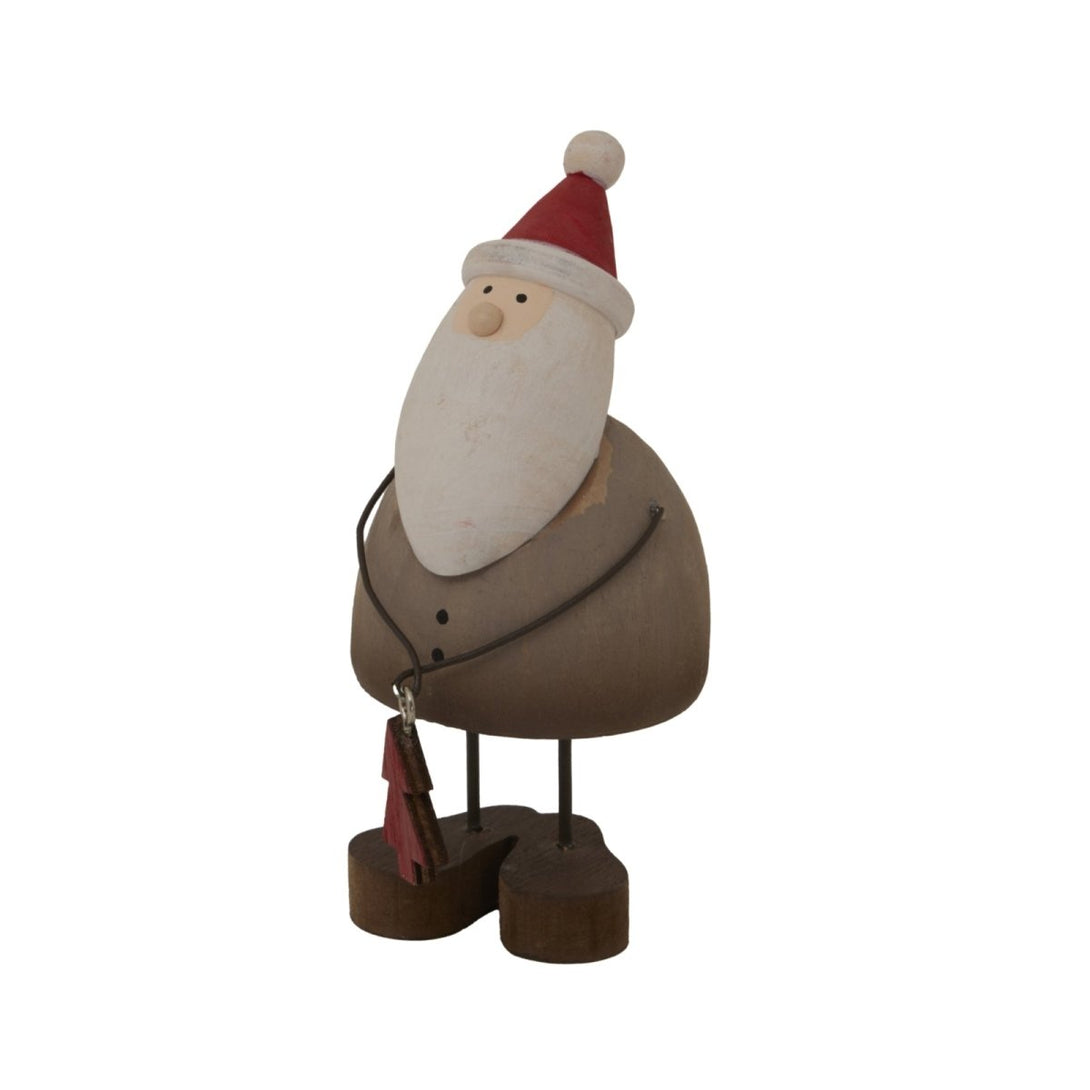 Rustic Santa With Tree Decoration - Bench Store - Bench Store