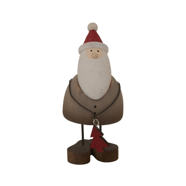 Rustic Santa With Tree Decoration - Bench Store - Bench Store