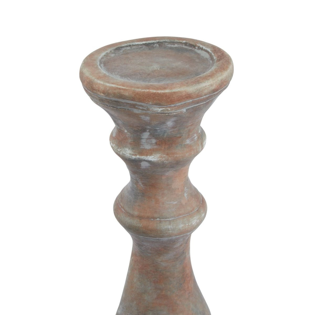Siena Large Brown Column Candle Holder - Bench Store - Bench Store