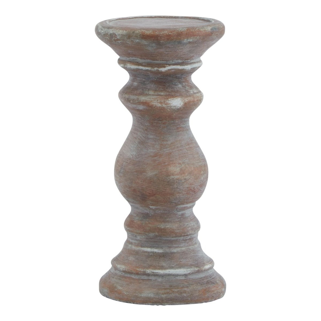 Siena Small Brown Column Candle Holder - Bench Store - Bench Store