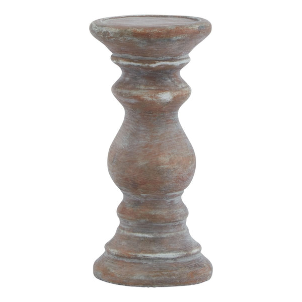 Siena Small Brown Column Candle Holder - Bench Store - Bench Store