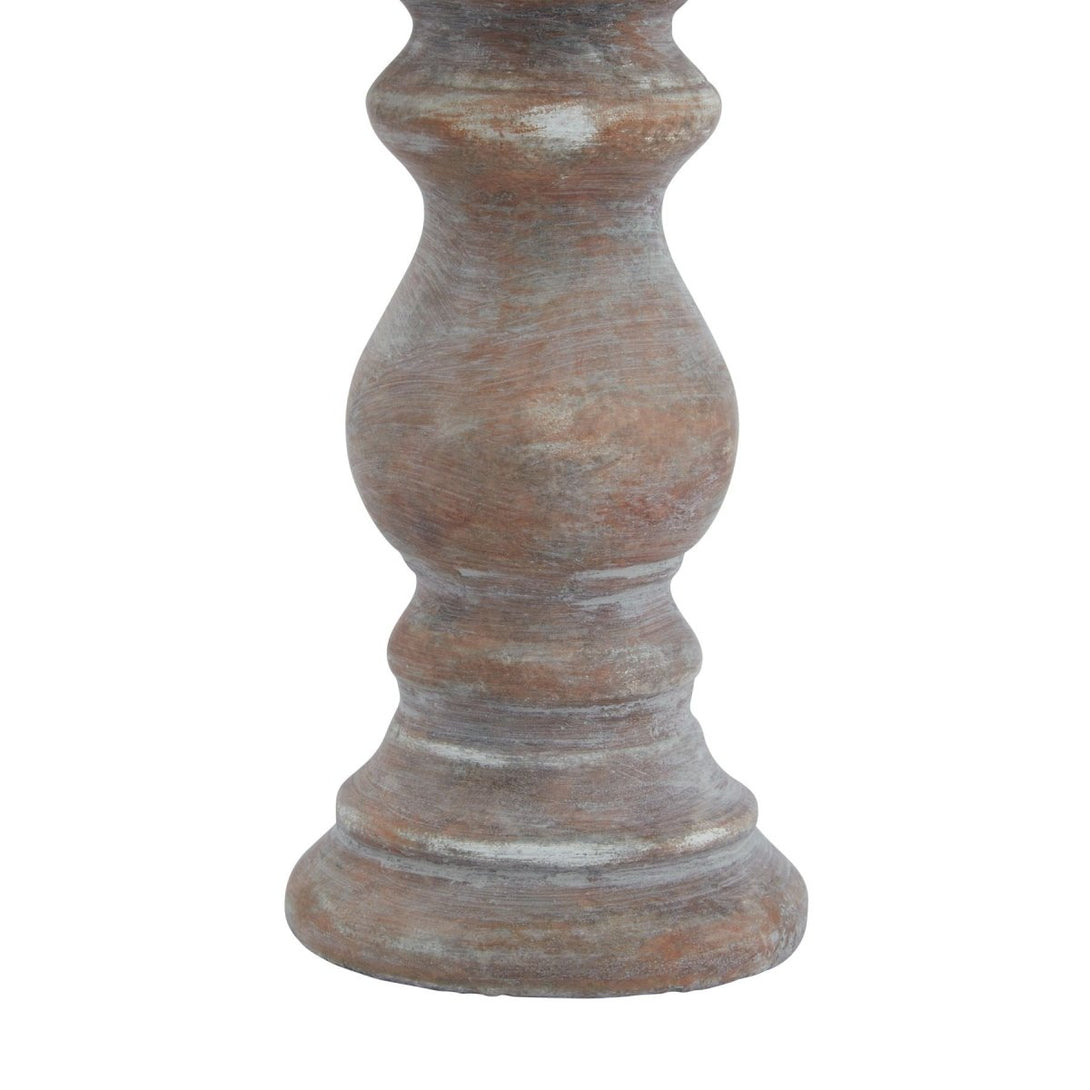 Siena Small Brown Column Candle Holder - Bench Store - Bench Store