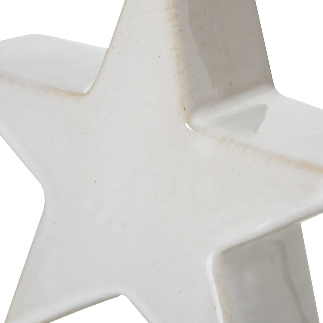 Small Ceramic Standing Star Decoration - Bench Store - Bench Store