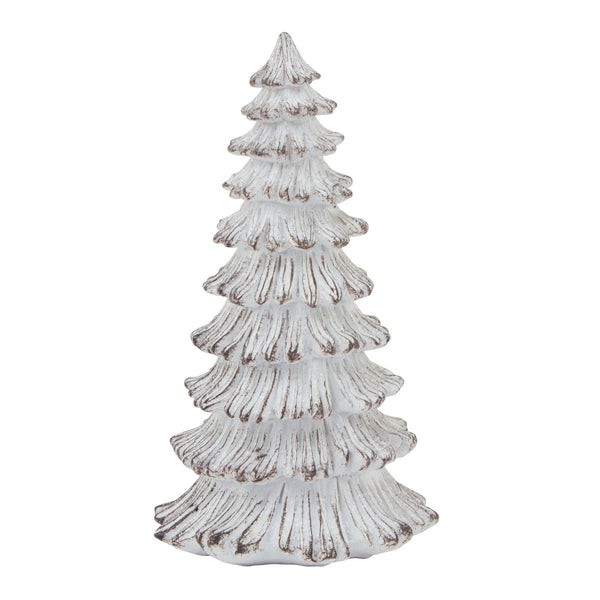 Small Snowy Fir Tree Sculpture - Bench Store - Bench Store