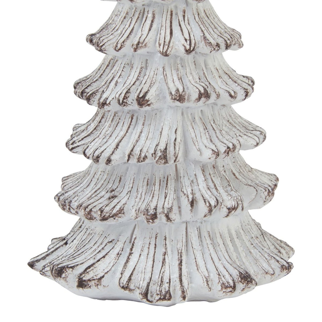 Small Snowy Fir Tree Sculpture - Bench Store - Bench Store