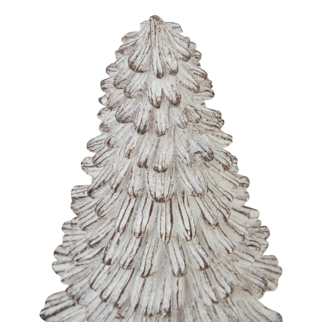 Small Snowy Fir Tree Sculpture - Bench Store - Bench Store
