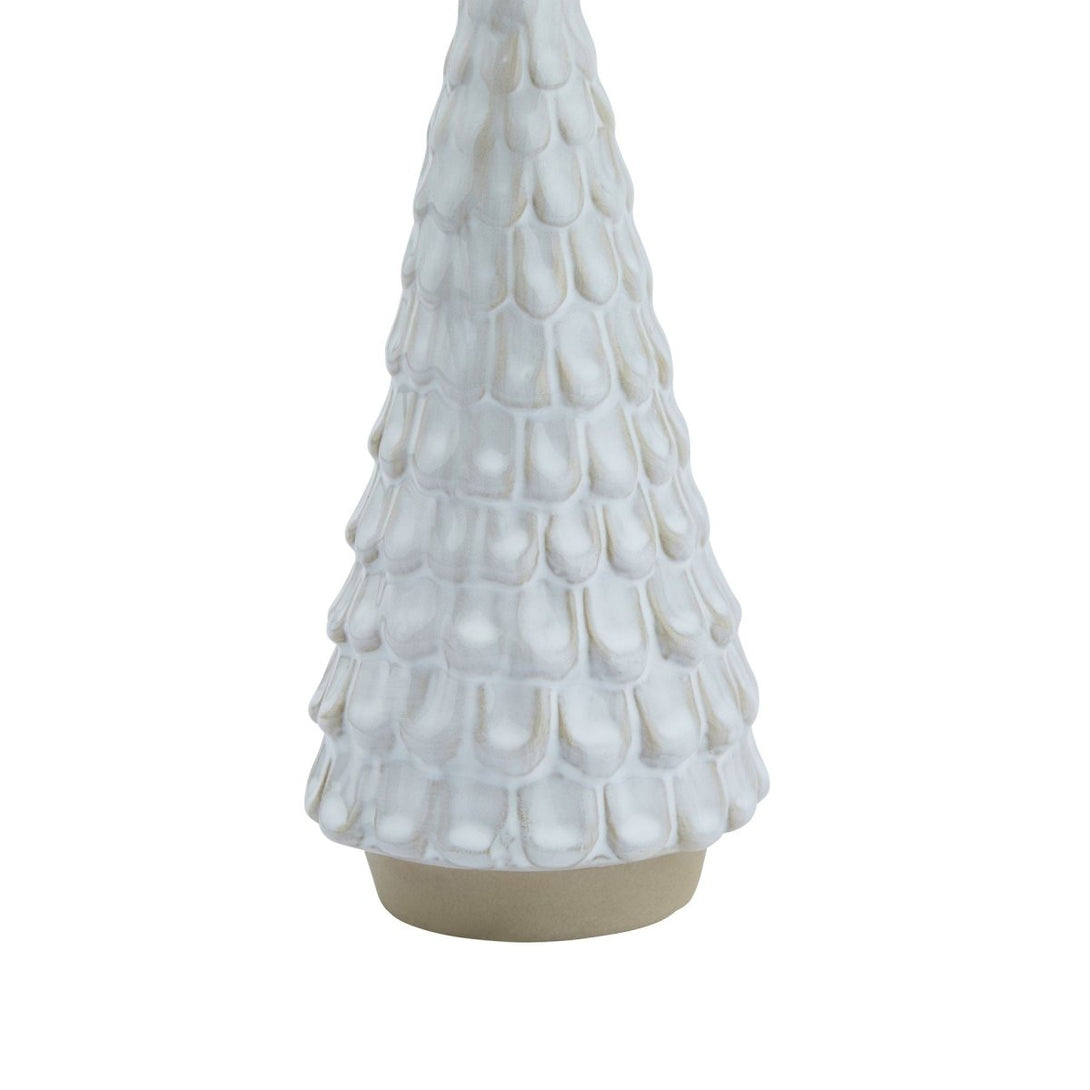 Snowy Ceramic Spruce Tree - Bench Store - Bench Store
