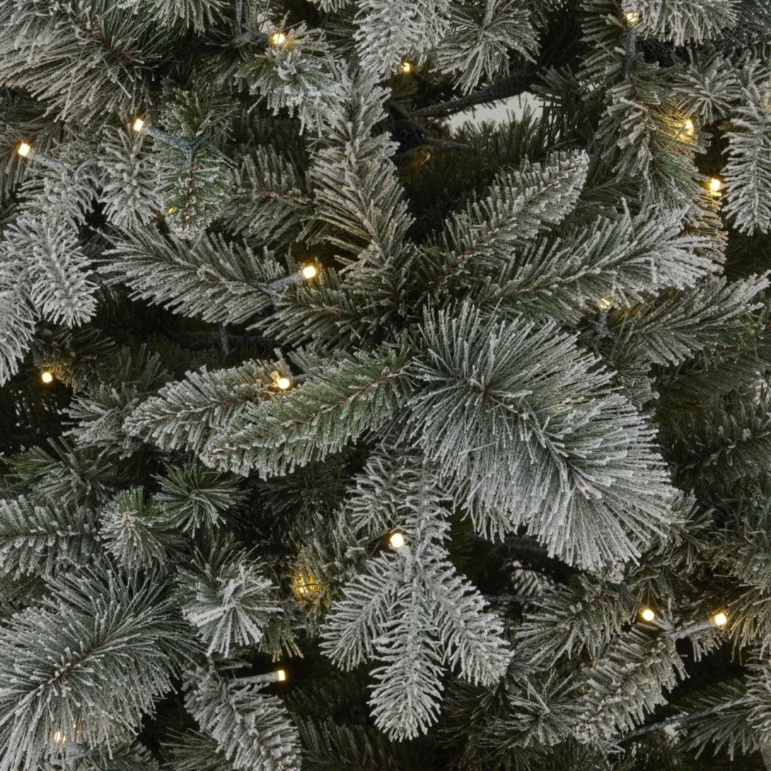 Snowy Forest Fir Pre - Lit 400L Led Christmas Tree - Bench Store - Bench Store