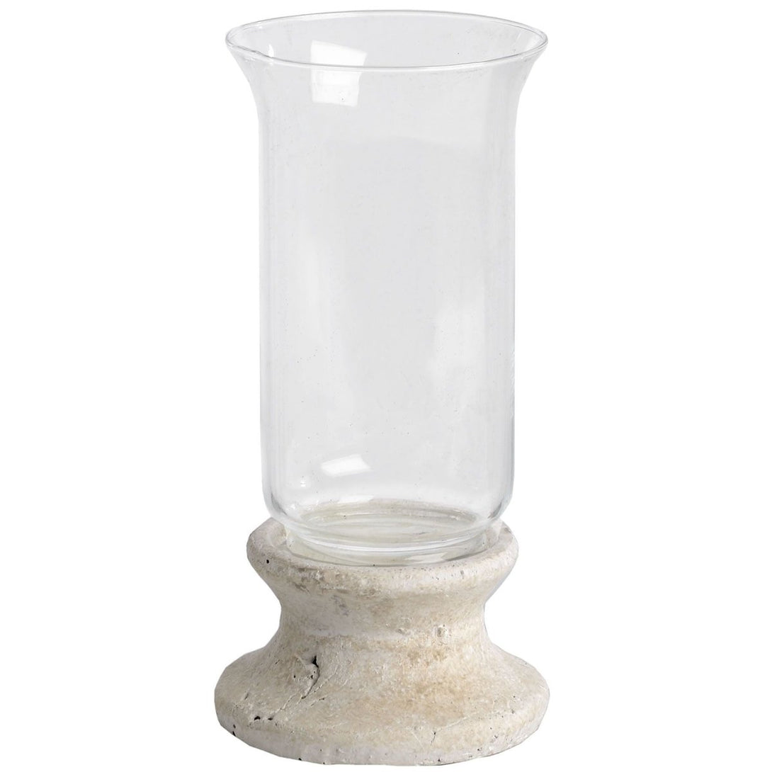 Stone Based Hurricane Lantern - Bench Store - Bench Store