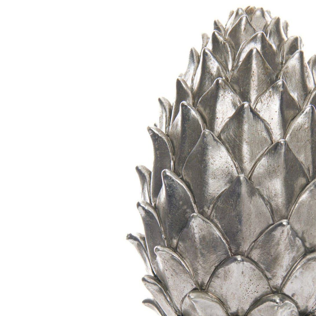 Tall Large Silver Pinecone Finial - Bench Store - Bench Store
