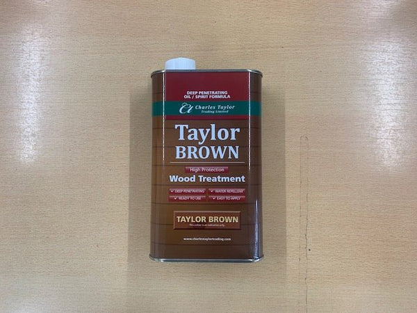 Taylor Brown Wood Treatment 1ltr - Charles Taylor - Bench Store