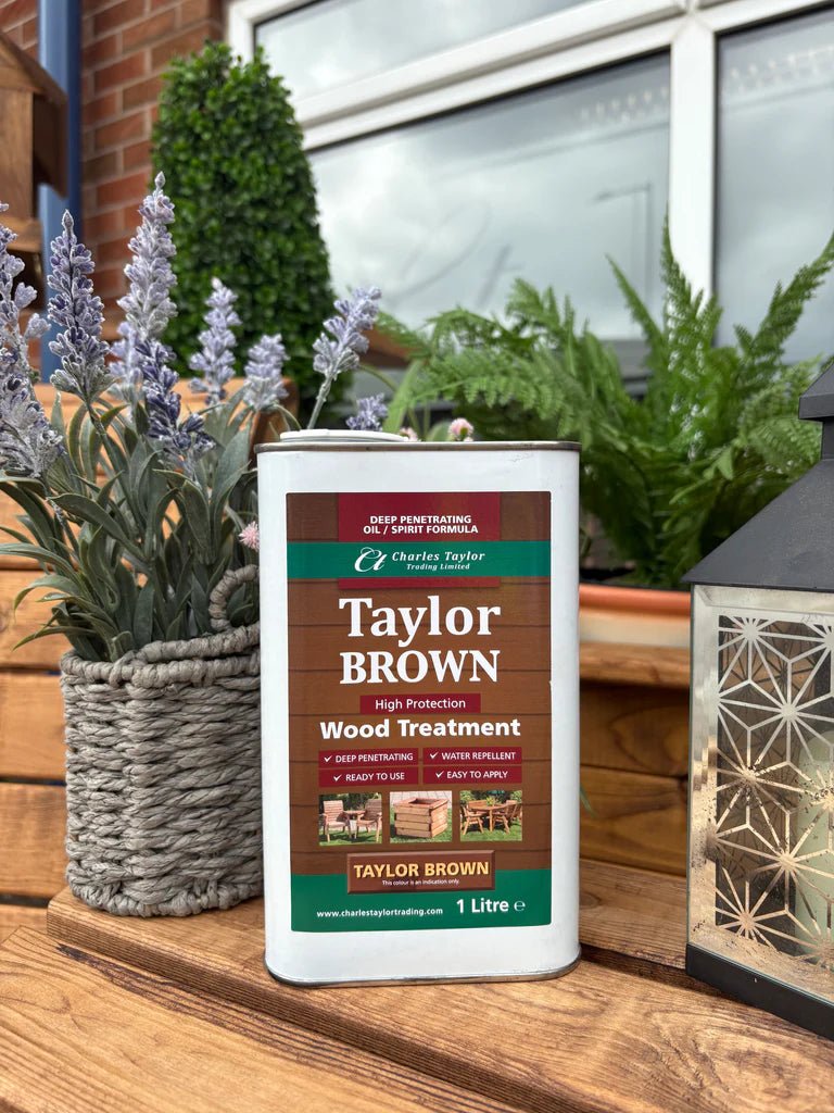 Taylor Brown Wood Treatment 1ltr - Charles Taylor - Bench Store