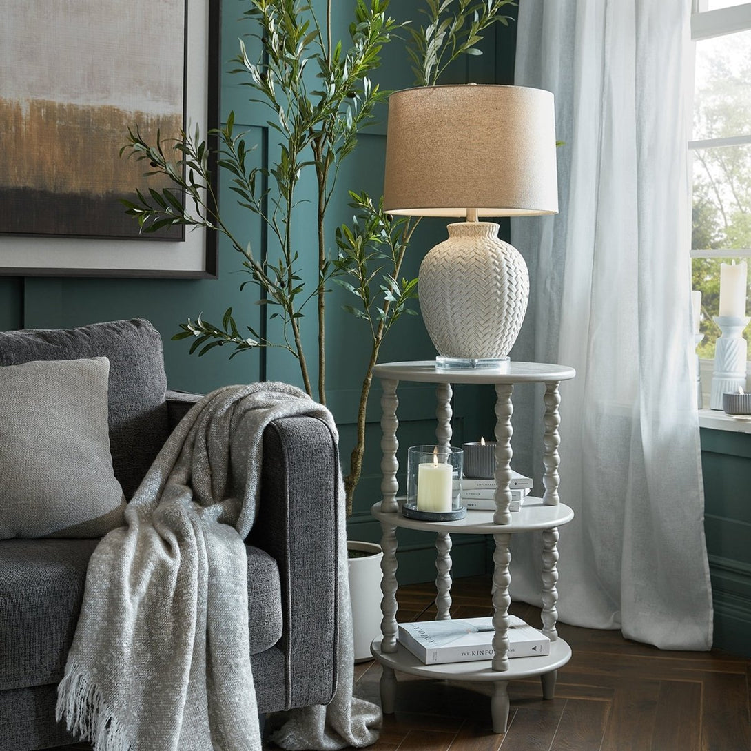 The Camden Collection Tall Round Side Table - Bench Store - Bench Store