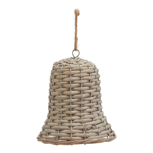 The Noel Collection Large Wicker Bell Decoration - Bench Store - Bench Store