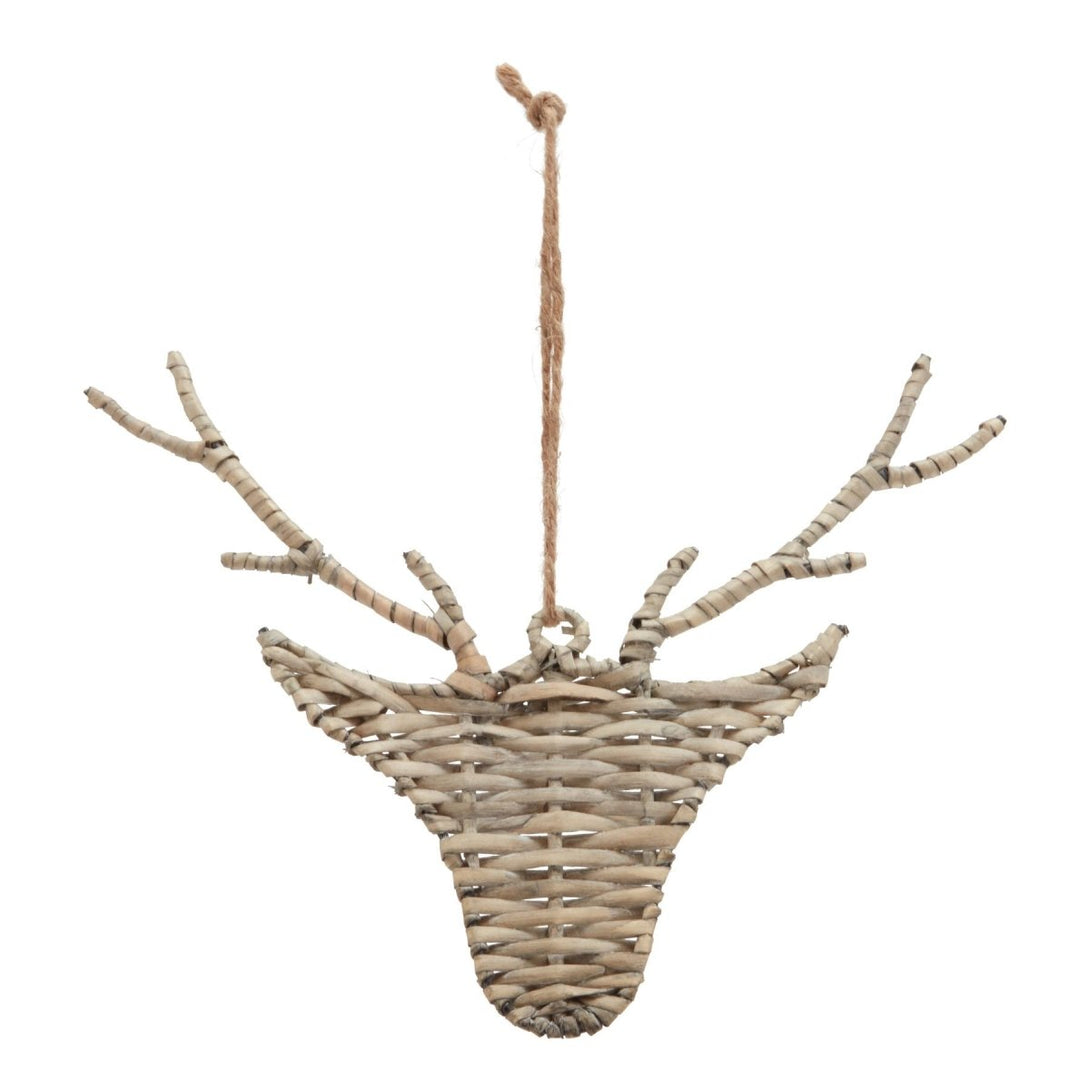 The Noel Collection Wicker Hanging Reindeer - Bench Store - Bench Store