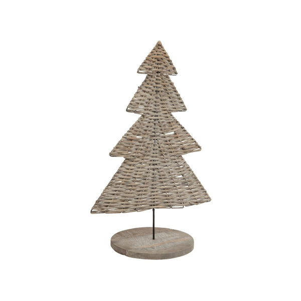 The Noel Collection Wicker Tree Ornament - Bench Store - Bench Store