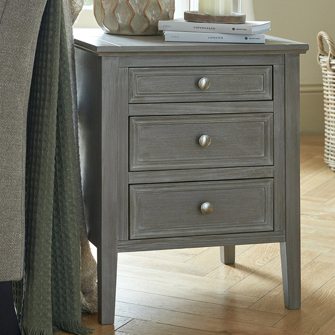 The Serene Collection Three Drawer Bedside Table - Bench Store - Bench Store