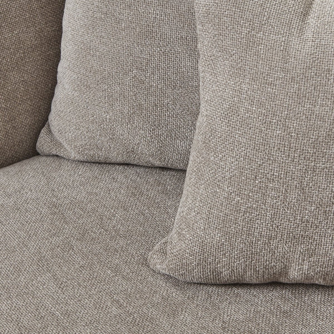 Vesper Taupe Cushion Back Snuggle Chair - Bench Store - Bench Store