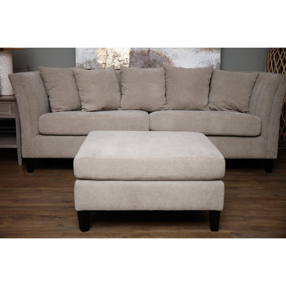 Vesper Taupe Ottoman Foot Stool - Bench Store - Bench Store