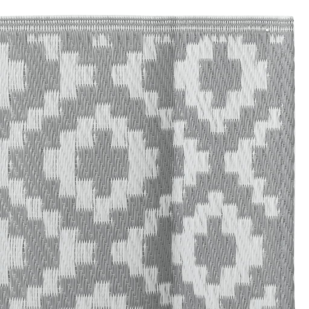 vidaXL Outdoor Carpet Grey 120x180 cm PP - vidaXL - Bench Store