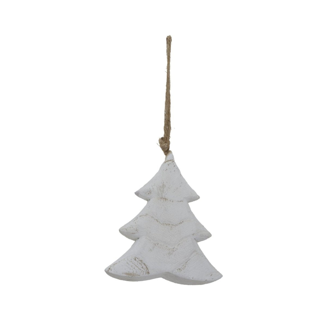 Whitewashed Rustic Hanging Tree - Bench Store - Bench Store