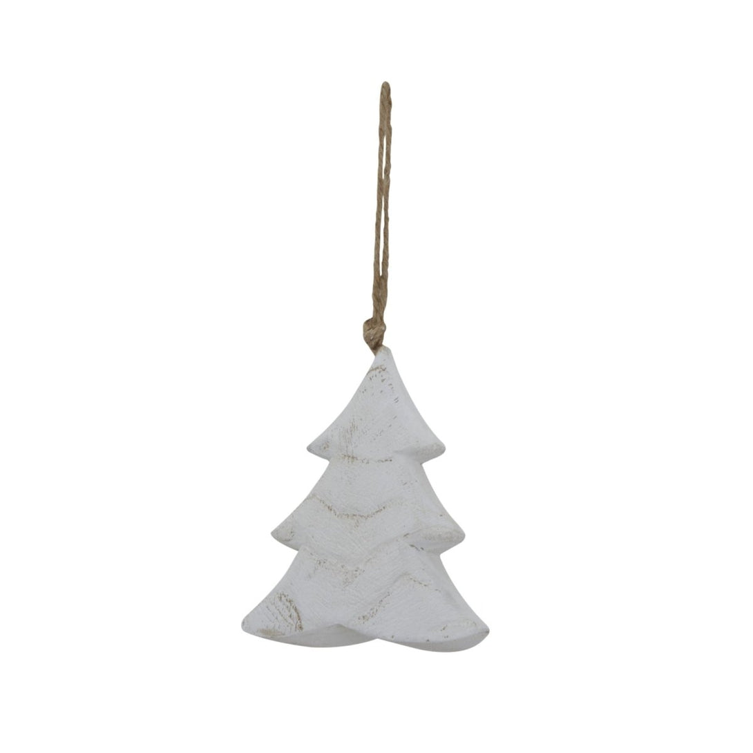 Whitewashed Rustic Hanging Tree - Bench Store - Bench Store